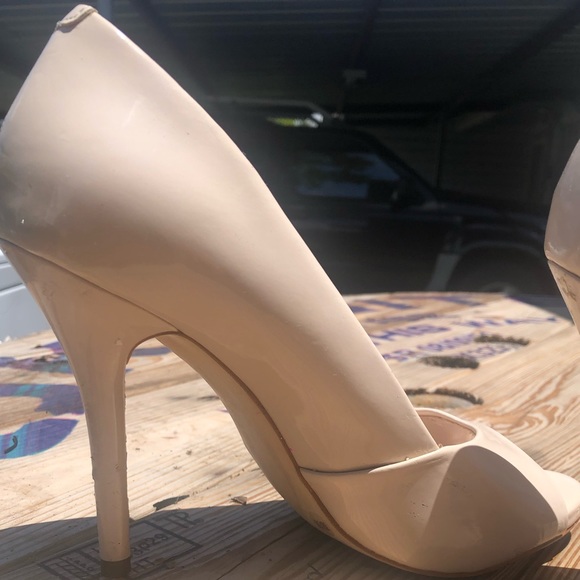 BCBGeneration Cream Nude Heels 3” - Picture 6 of 11